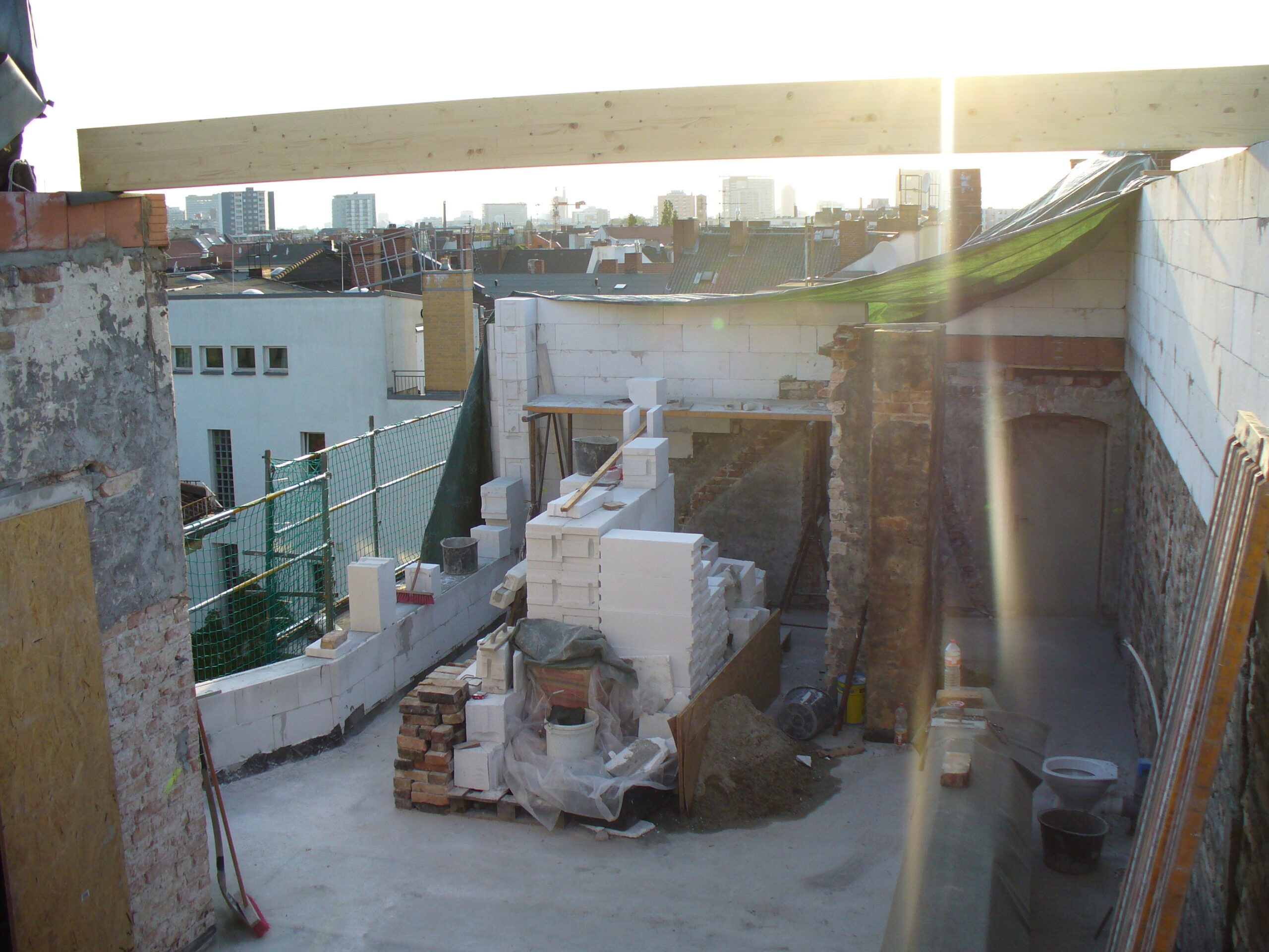 Aufmaerung Treppenhauswände