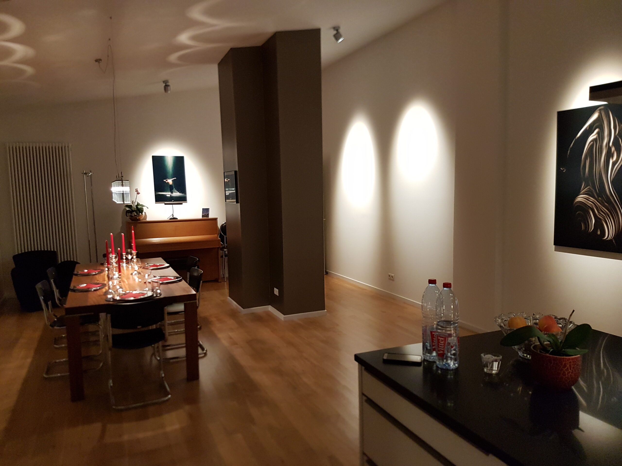 Küche in neuem Dachgeschoss