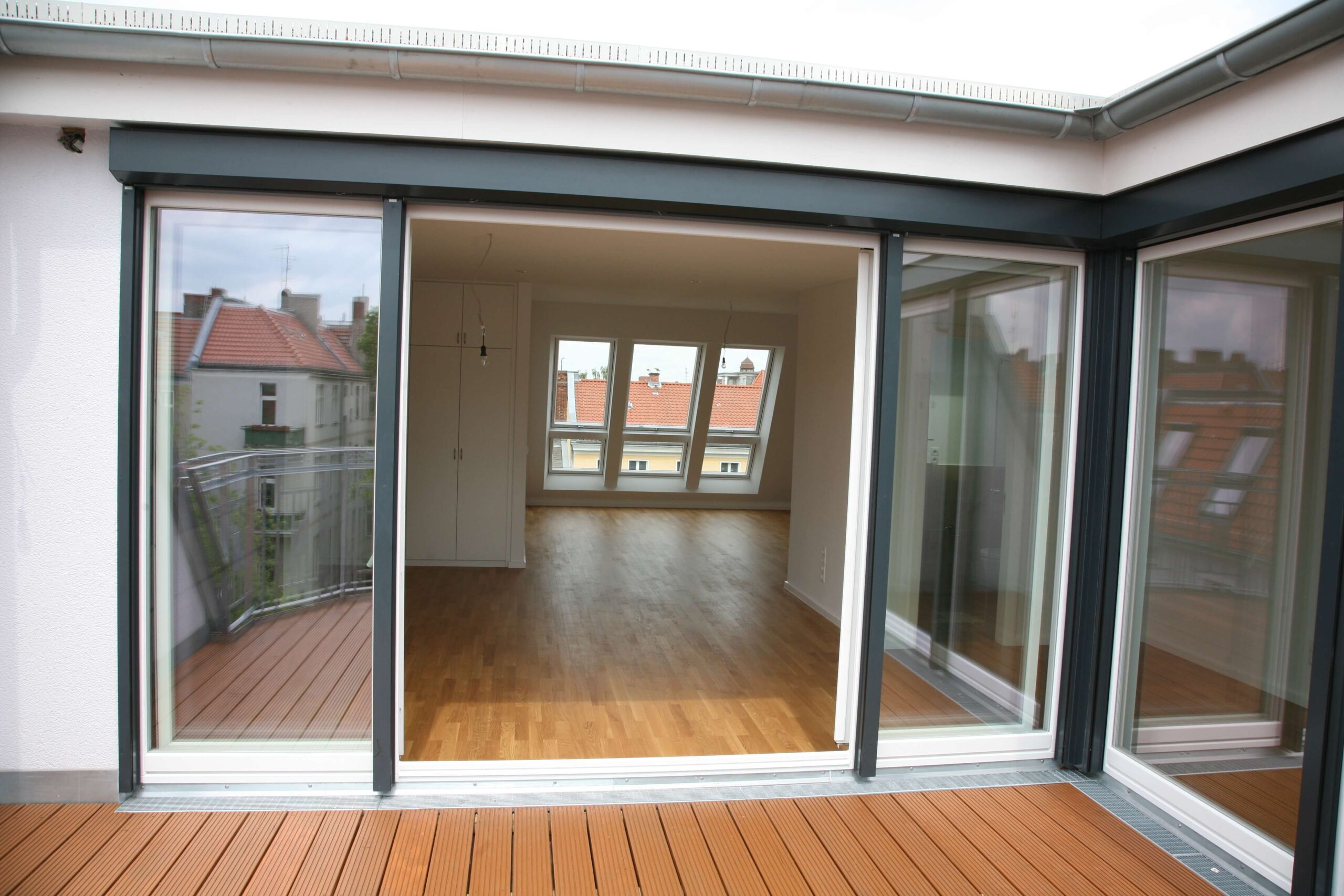 Wohn-und Esszimmer in Dachgeschoss- Neubau